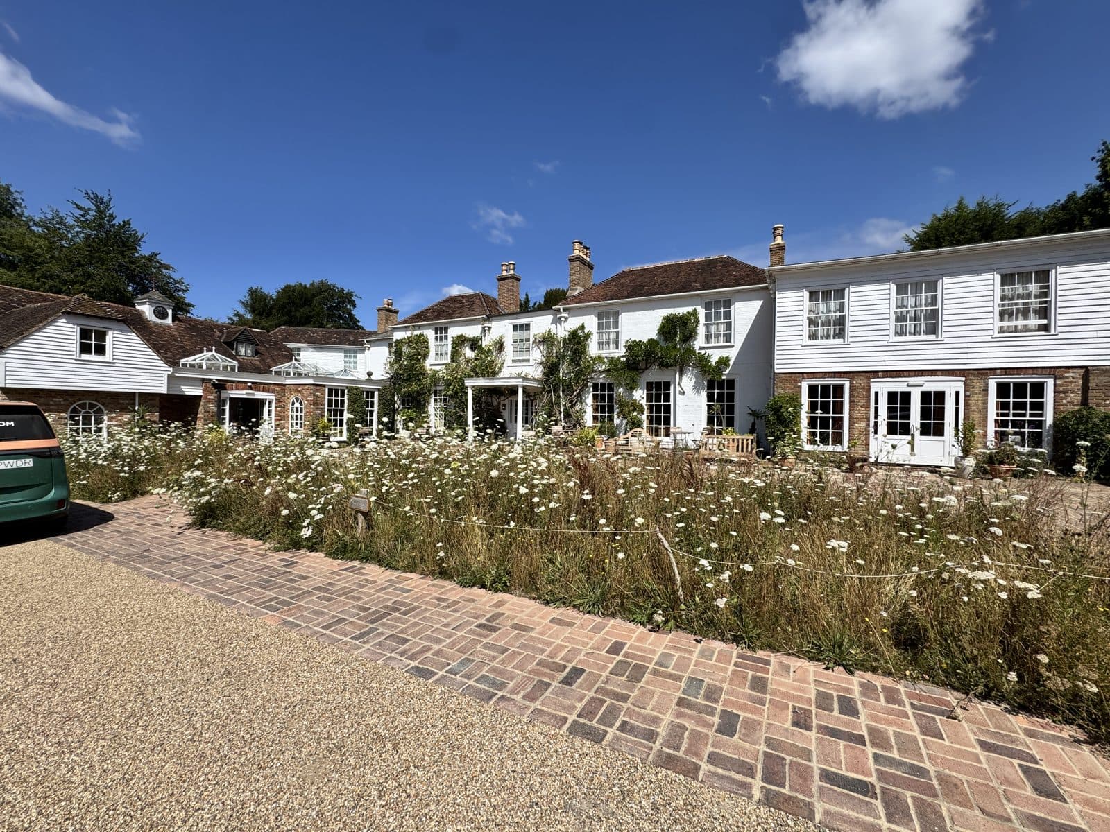 Crafted, the retreat venue, on a bright July morning